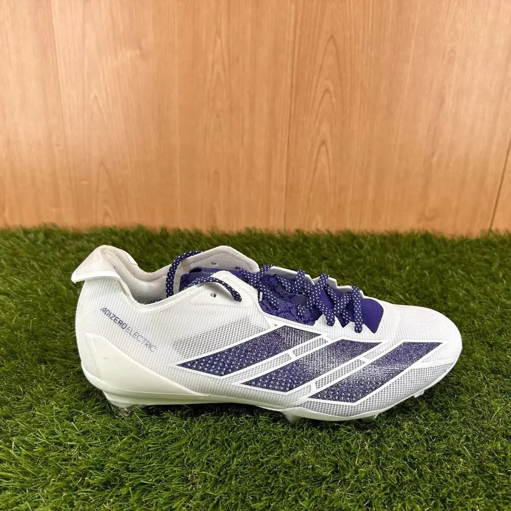 adidas Adizero Electric II Team College Purple Football Cleats IE6291 Sz 10.5